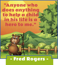 Anyone who does anything to help a child in his life is a hero to me.-Fred Rogers
